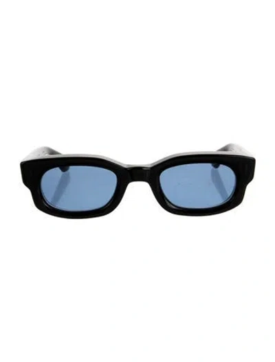 Pre-owned Jacques Marie Mage Whiskeyclone Square Sunglasses In Red