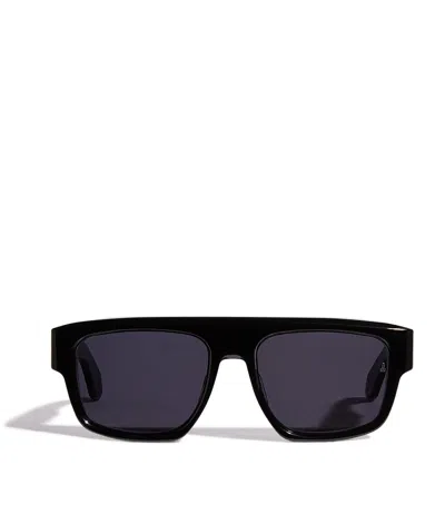 Jacques Marie Mage X George Cortina Acetate Ritz Sunglasses In Black