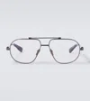 Jacques Marie Mage X George Cortina Hollywood Aviator Glasses In Black