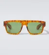 Jacques Marie Mage X George Cortina Ritz Flat-top Sunglasses In Brown