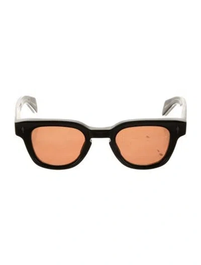 Pre-owned Jacques Marie Mage X Matt Mccormick Julien Wayfarer Sunglasses In Black