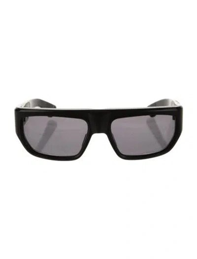 Pre-owned Jacques Marie Mage X The Velvet Underground Vicious Square Sunglasses In Black