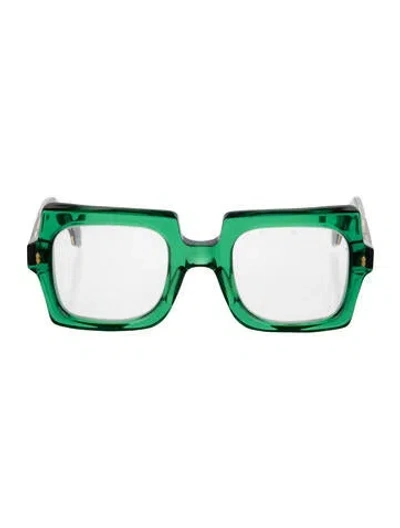 Pre-owned Jacques Marie Mage X Velvet Underground Squeeze Square Eyeglasses In Multi