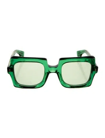 Pre-owned Jacques Marie Mage X Velvet Underground Squeeze Square Sunglasses In Multi