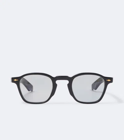 Jacques Marie Mage Zephirin Rectangular Sunglasses In Black