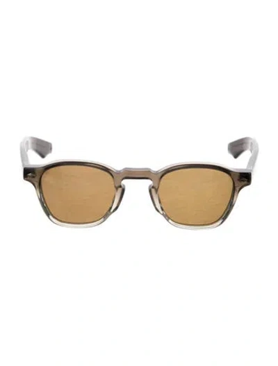 Pre-owned Jacques Marie Mage Zephirin Round Sunglasses In Gray