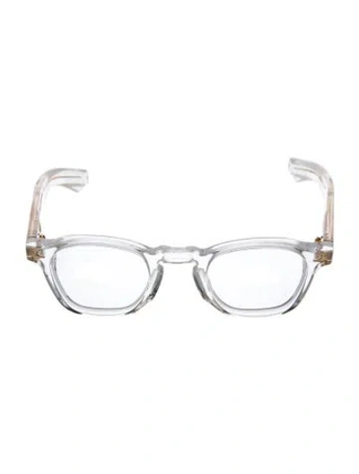 Pre-owned Jacques Marie Mage Zephirin Square Eyeglasses In Gold