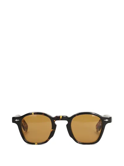 Jacques Marie Mage Zephirin Tortoiseshell-effect Sunglasses In Brown