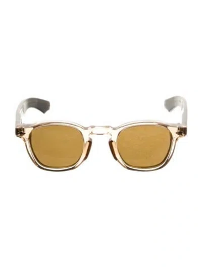 Pre-owned Jacques Marie Mage Zephirin Wayfarer Sunglasses In Brown