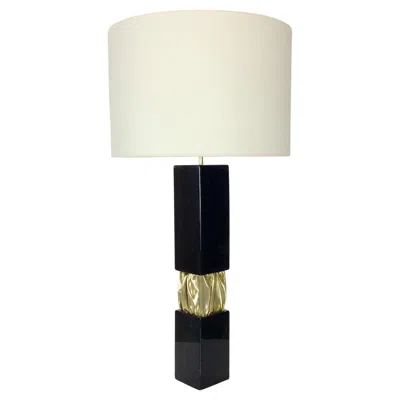 Pre-owned Jacques Moniquet Rare Table Lamp, Cheret Edition, Circa 1975, France In Brown