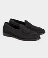 Jacques Solovire Men's  Gros Grain Loafer In Black, Size 44.5 In Black