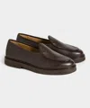 Jacques Solovire Men's  Lex Loafer In Dark Brown, Size 42.5 In Brown