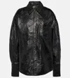 JACQUES WEI LEATHER SHIRT