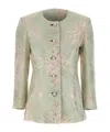Jacques Wei Long Sleeve Casual Jacket In Multi
