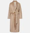 Jacques Wei Shearling Coat In Brown