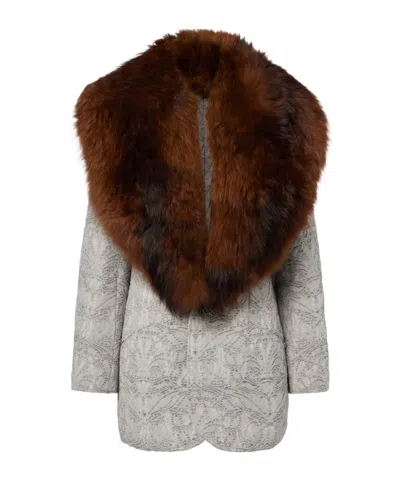 Jacques Wei Single-breasted Jacket In Brown