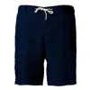 Jacques Zolty Men's Valmont Linen Bermudas Navy Blue In Blue