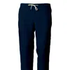 Jacques Zolty Nicolas Mens Linen Trousers Navy Blue In Blue