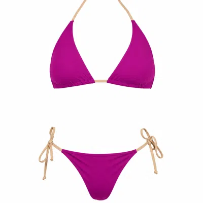 Jacques Zolty Women's Pink J Suis Snob Bikini