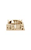 Jacquie Aiche 14k Gold Groovy "milf/mama" Ring