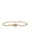 Jacquie Aiche 14k Yellow Gold Diamond Bracelet