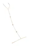 Jacquie Aiche 14k Yellow Gold Diamond Finger Bracelet