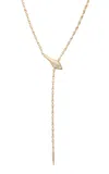 Jacquie Aiche 14k Yellow Gold Diamond Necklace