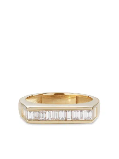 JACQUIE AICHE 14K YELLOW GOLD DIAMOND RING