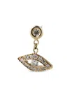 Jacquie Aiche 14k Yellow Gold Eye Diamond Earring In Gold