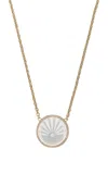 Jacquie Aiche 14k Yellow Gold Quartz Necklace