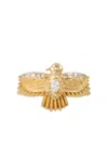 Jacquie Aiche 14k Yellow Gold Small Thunderbird Diamond Ring