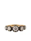 Jacquie Aiche 14kt Yellow Gold Sophia Diamond Ring In Gold