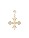 Jacquie Aiche 14kt Yellow Gold Sophia Diamond Earring In Yellow