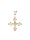 Jacquie Aiche 14kt Yellow Gold Sophia Diamond Earring In Gold