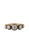 Jacquie Aiche 14kt Yellow Gold Sophia Diamond Ring In Gold