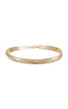 Jacquie Aiche Fishtail 14k Yellow Gold Bracelet