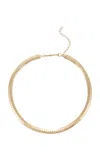 Jacquie Aiche Fishtail 14k Yellow Gold Necklace