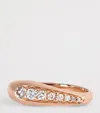 Jacquie Aiche Rose Gold And Diamond Peak Dome Ring