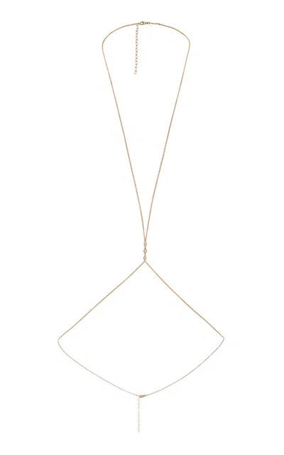 Jacquie Aiche Sophia 14k Yellow Gold Diamond Bodychain