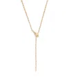 Jacquie Aiche Yellow Gold And Diamond Snake Necklace In Gold