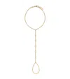 Jacquie Aiche Yellow Gold And Diamond Sophia Finger Bracelet