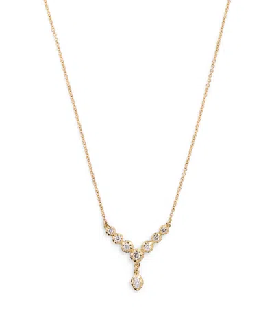 Jacquie Aiche Yellow Gold And Diamond Sophia Necklace