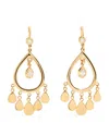 Jacquie Aiche Yellow Gold And Diamond Sophia Shaker Earrings In Gold