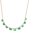 Jacquie Aiche Yellow Gold And Emerald Necklace In Gold