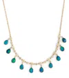 Jacquie Aiche Yellow Gold, Diamond And Opal Shaker Necklace In Gold