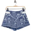 Jacquie The Label Athena Shorts In Blue
