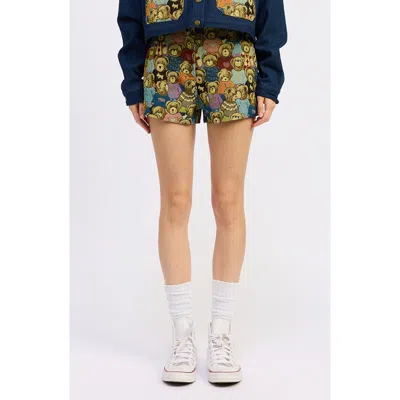 Jacquie The Label Bearlyn Woven Shorts In Multi