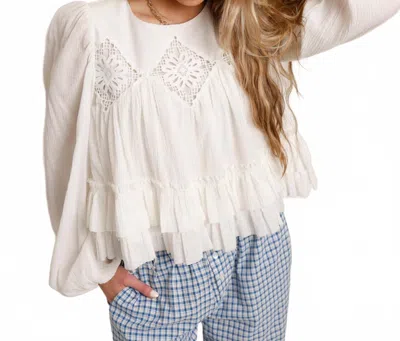 Jacquie The Label Belong Together Blouse In White