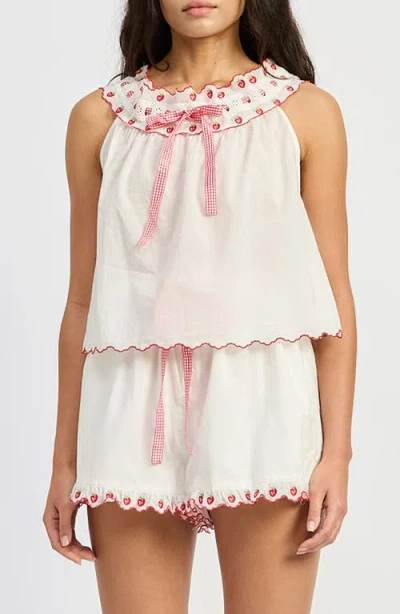 Jacquie The Label Bonnie Top In White