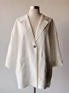 Jacquie The Label Carlene Jacket In Off White